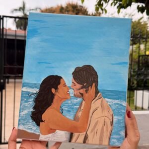 Retrato de pareja (Estilo Meneke)