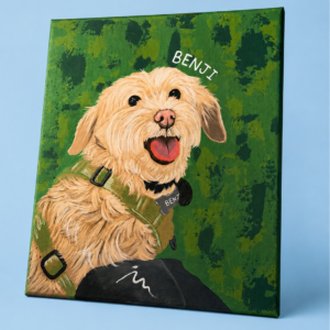 Retrato de mascota (Estilo Meneke)